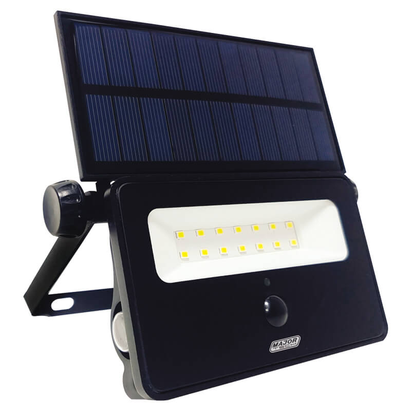 900 Lumens Solar LED Floodlight SFP 20C Major Tech LEROY MERLIN