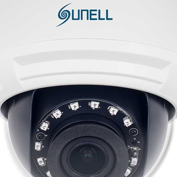 Sunell 4Mp Motorized Vari Focal Ip Poe Mini Dome Camera Ipv57 41Udr Z