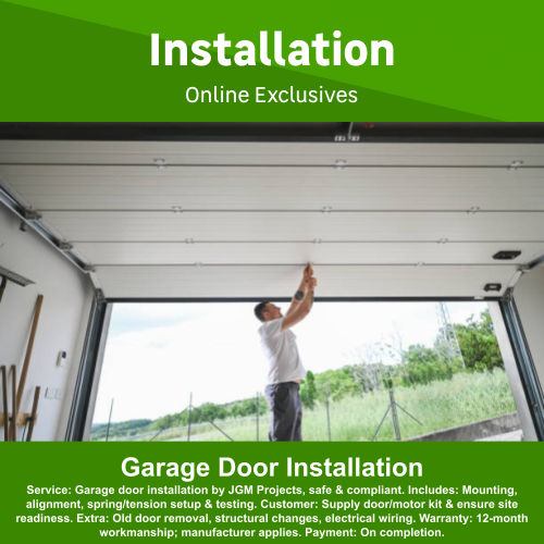 Garage Doors Installation JGM Projects