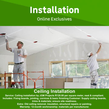 Ceiling Installation JGM Projects