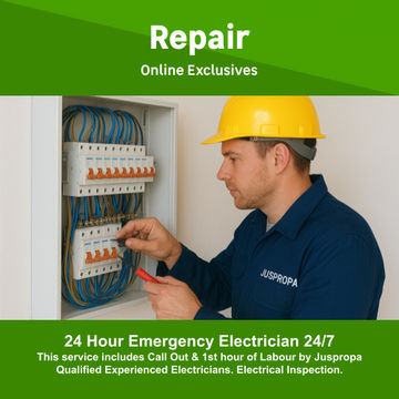 24 Hour Emergency Electrician by Juspropa