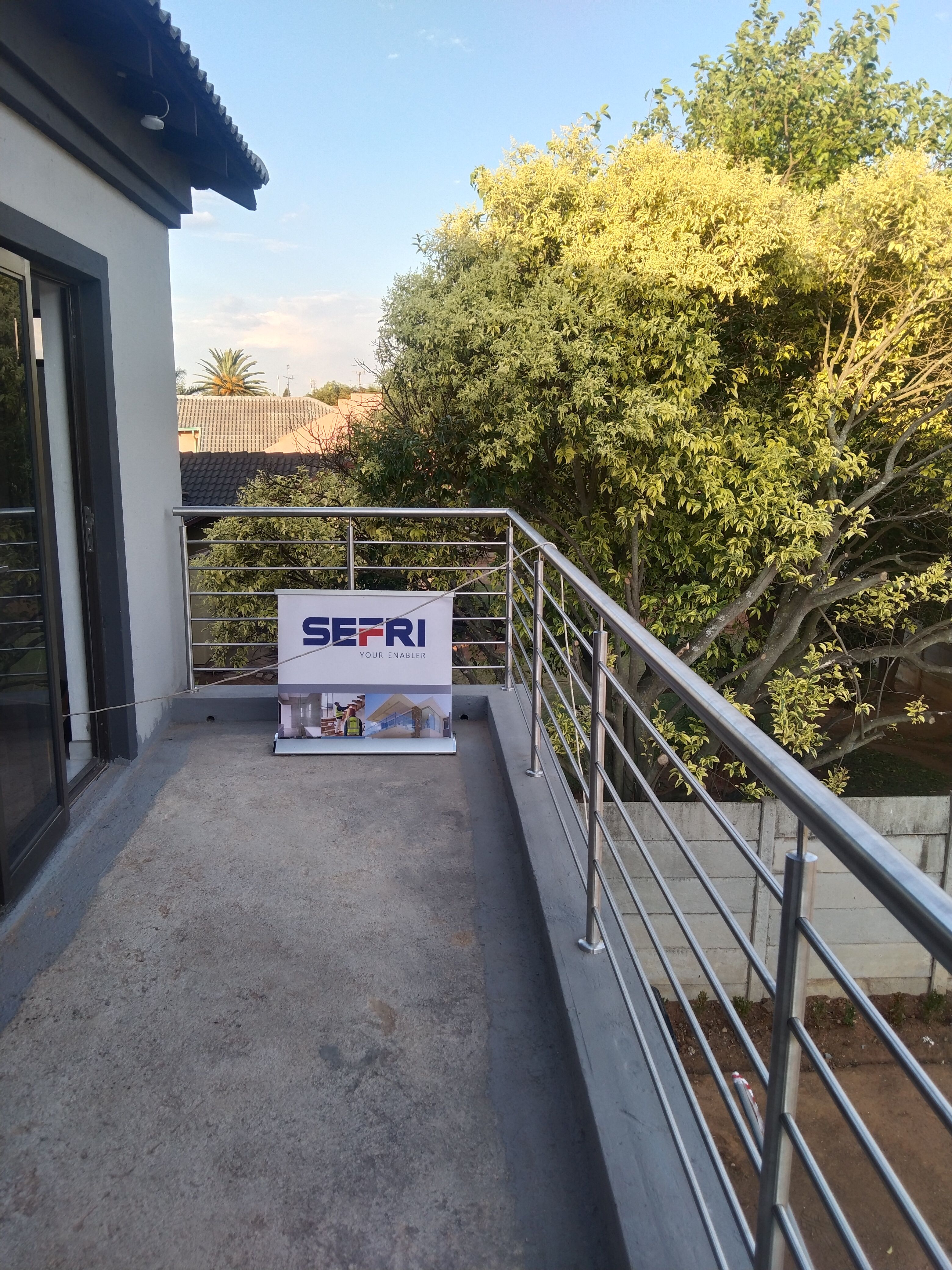 Balustrades Installation call out by SEFRI
