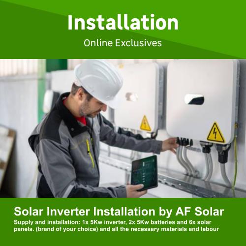 Solar Inverter installation by AF SOLAR