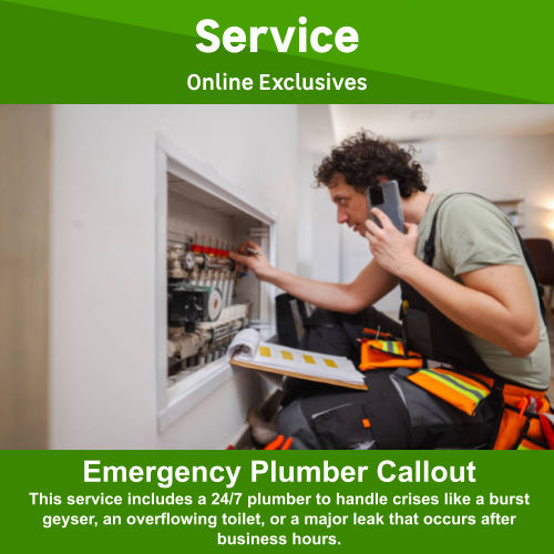 Emergency Plumber Callout by Farrissanan Building Construction