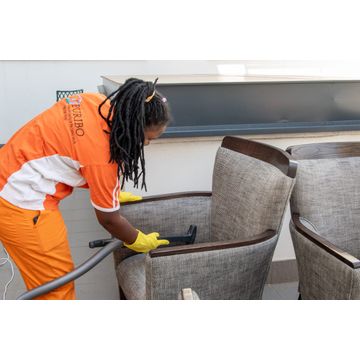 Upholstery cleaning callout by Puribo Cleaning