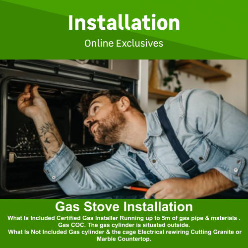 Gas Stove Installation by Asecss