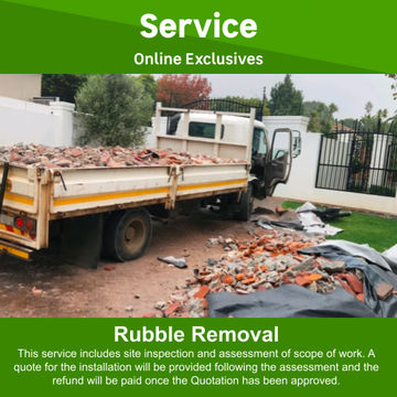 rubble removal by Monyem Holdings