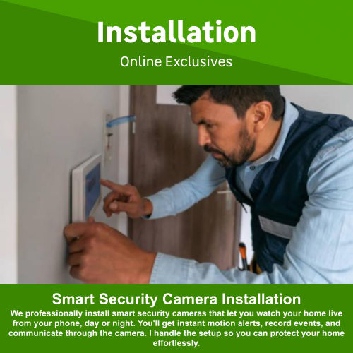 Professional Installation of Smart Security Cameras