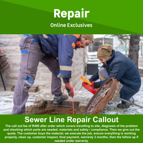 Sewer Line Repair callout by AssuredAqua Plumbing Solutions