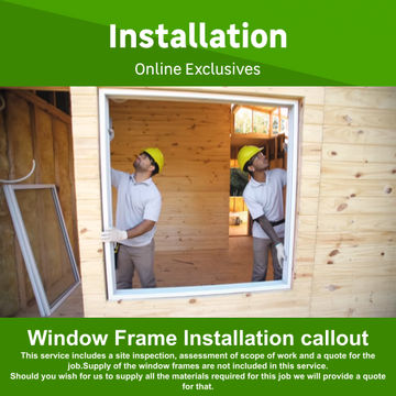 Window Frame Installation Callout by Siza Bantu
