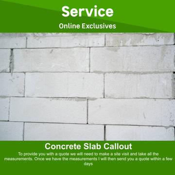 Call out for Concrete slab by Paloma Building Projects