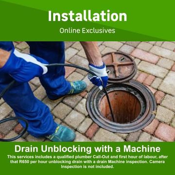 Drain Unblocking with a Machine by Juspropa