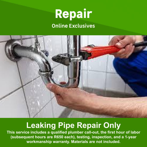 Leaking Pipe Repair by Juspropa