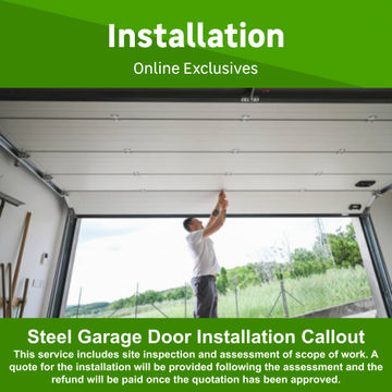Steel garage door installation Callout by Monyem Holdings