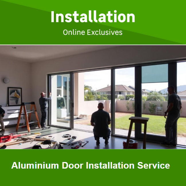 Aluminium Door installation Callout Fee by Newlook Property Services