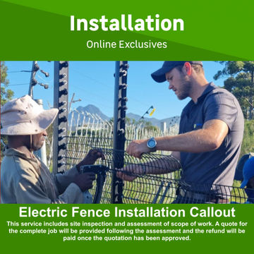 Electric fence installation callout by Monyem Holdings