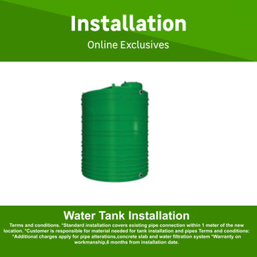 Water Tank Installation