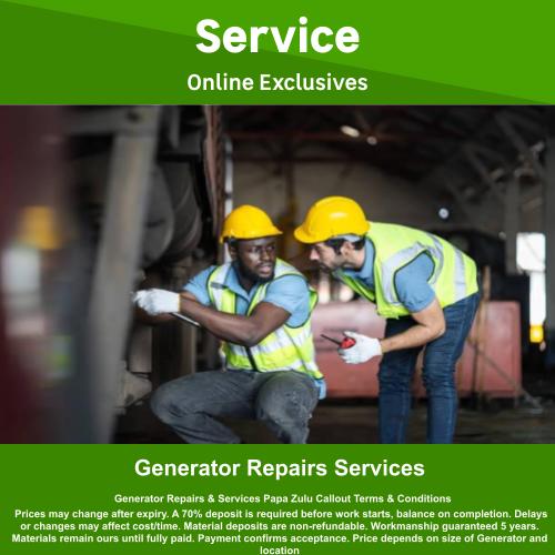 Generator Repairs Services