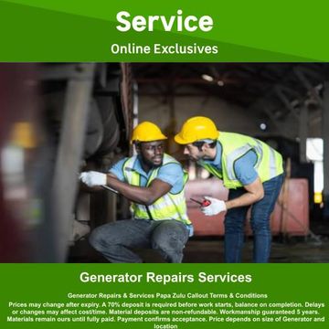 Generator Repairs Services