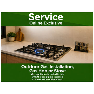 Outdoor Gas Installation Gas Hob or Stove