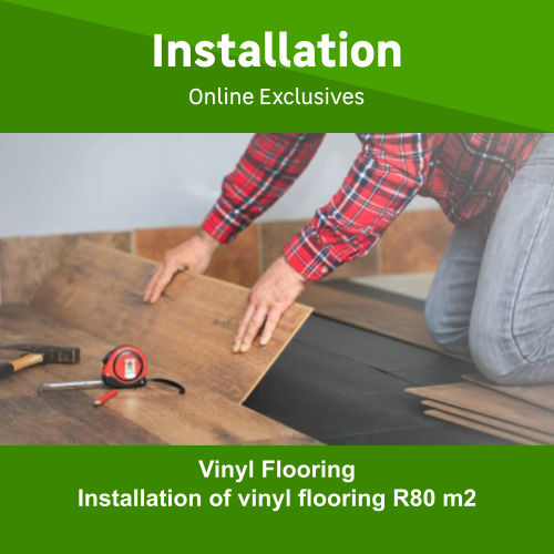 Vinyl flooring installation