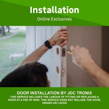 DOOR INSTALLATION BY JDC TRONIX