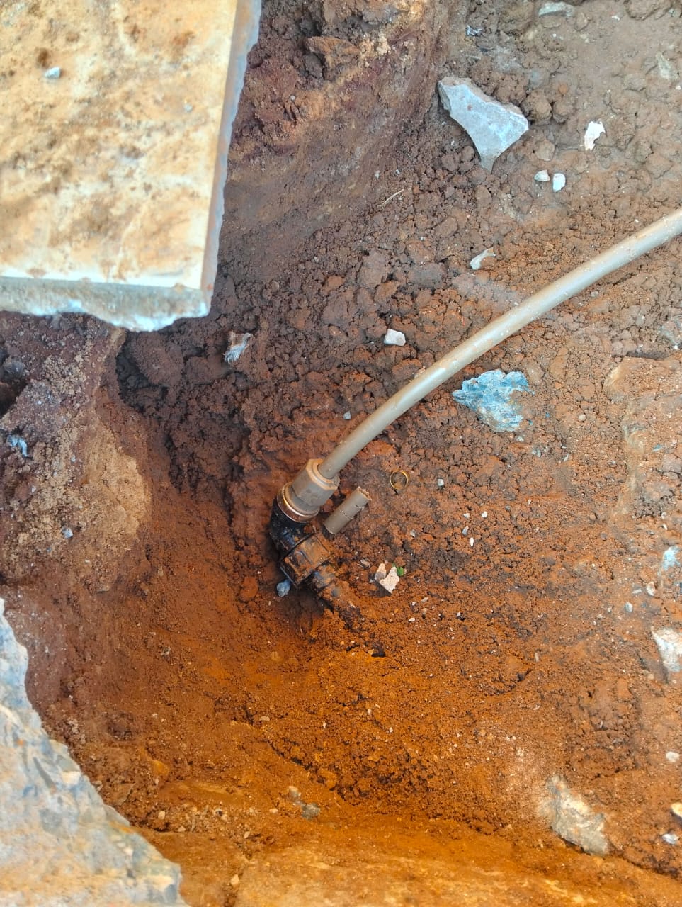 Pipe repairs and leak detection by Moresi Plumbing and Projects