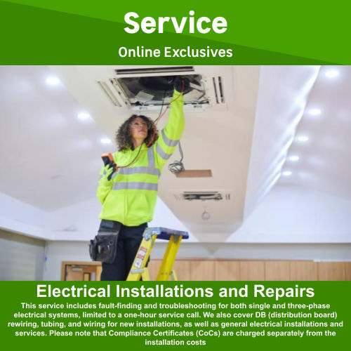 Electrical Installations and Repairs by Clearview Installation and Services