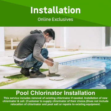 Pool Chlorinator Installation by Complete Pool Wholesalers