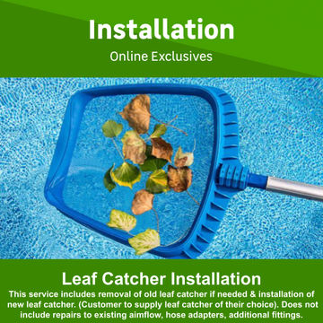 Leaf catcher Installation by Complete Pool Wholesalers