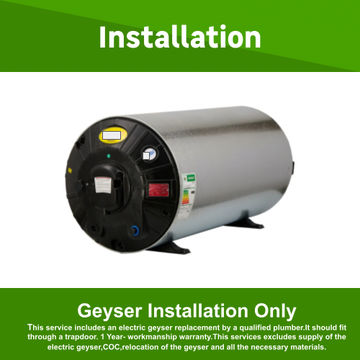 Geyser Installation by Juspropa