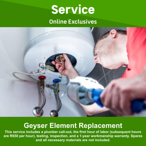 Geyser Element Replacement by Juspropa