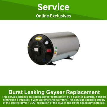 Burst Leaking Geyser Replacement by Juspropa