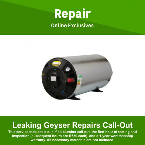 Leaking Geyser Repairs by Juspropa
