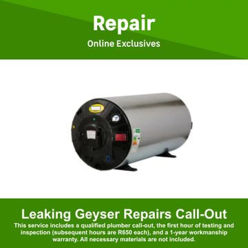 Leaking Geyser Repairs by Juspropa