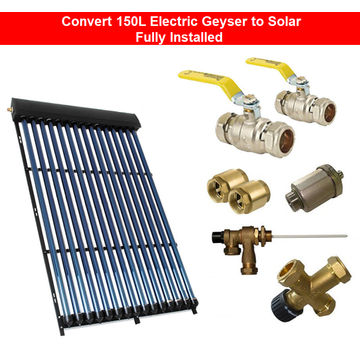150L Solar Geyser Conversion Retrofit Kit by Juspropa Qualified Solar Geyser Installers