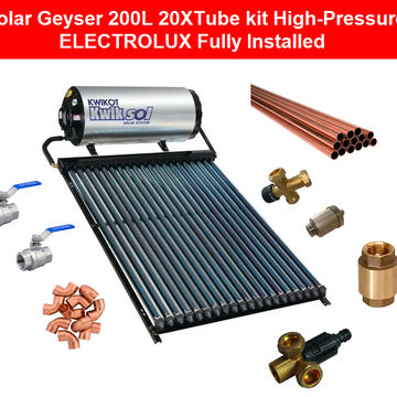 200L Kwikot Solar Geyser Installation by Juspropa Qualified Solar Geyser Installers