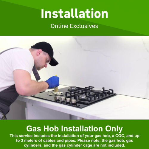 Gas hob installation only by Monyem Holdings