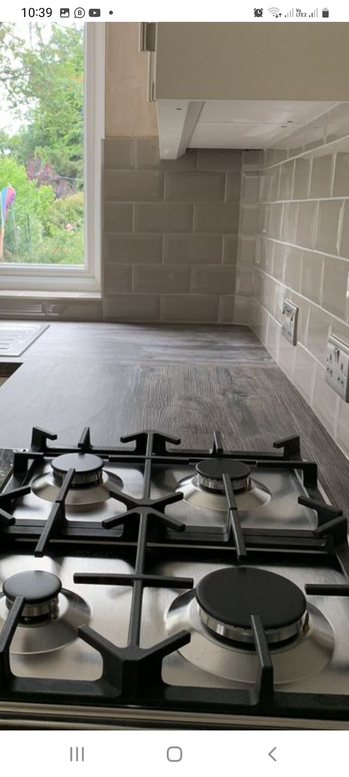 Gas hob installation only by Monyem Holdings