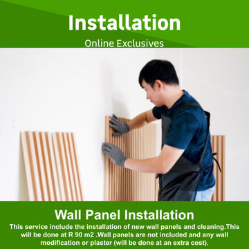 Wall Panel Installation by Siza Bantu Construction PTY LTD