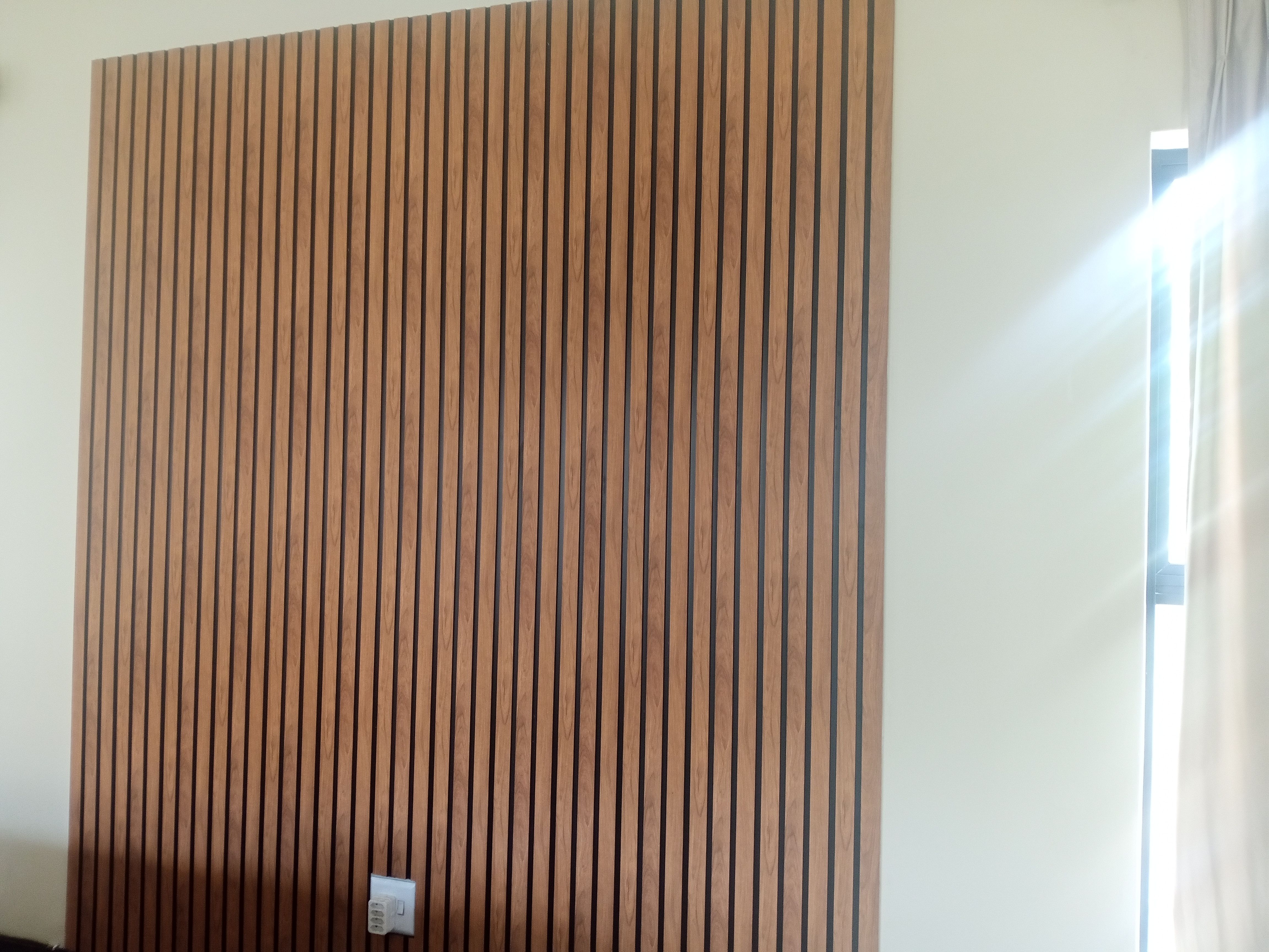 Wall Paneling Slatted by Siza Bantu Construction PTY LTD