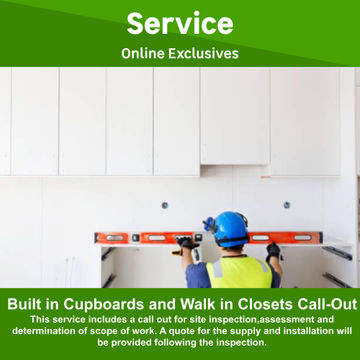 Built in Cupboards and Walk in Closets By JJ Consultants and Associates