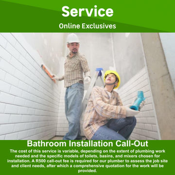 Bathroom Installation by Nsuku Show