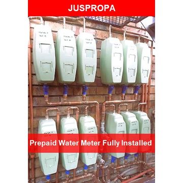 Prepaid Water Meter Fully Installed by Juspropa