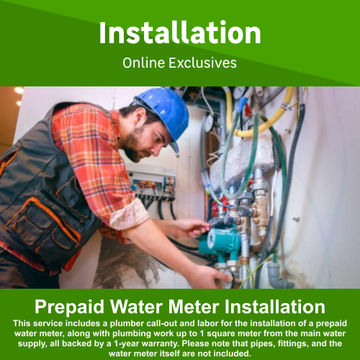 Prepaid Water Meter Installation by Juspropa