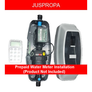 Prepaid Water Meter Installation by Juspropa