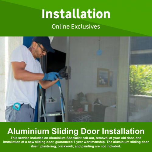 Aluminium Sliding Door Installation by Juspropa