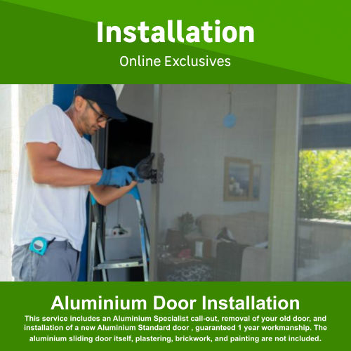 Aluminium Door Installation by Juspropa