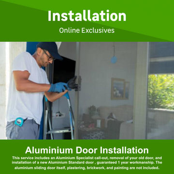 Aluminium Door Installation by Juspropa