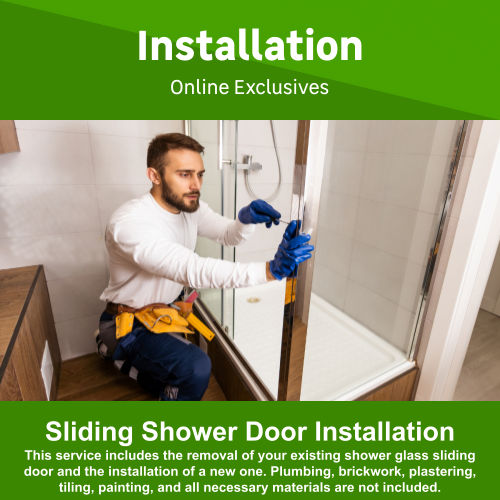 Shower Sliding Door Installation